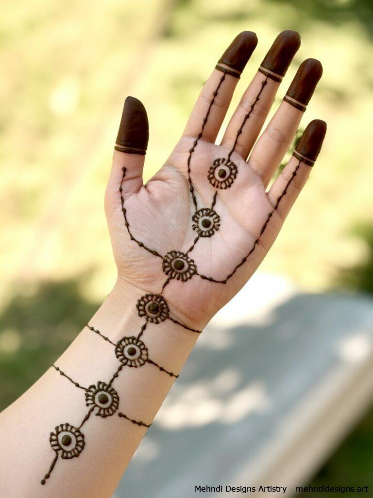 Front hand chain layout 1