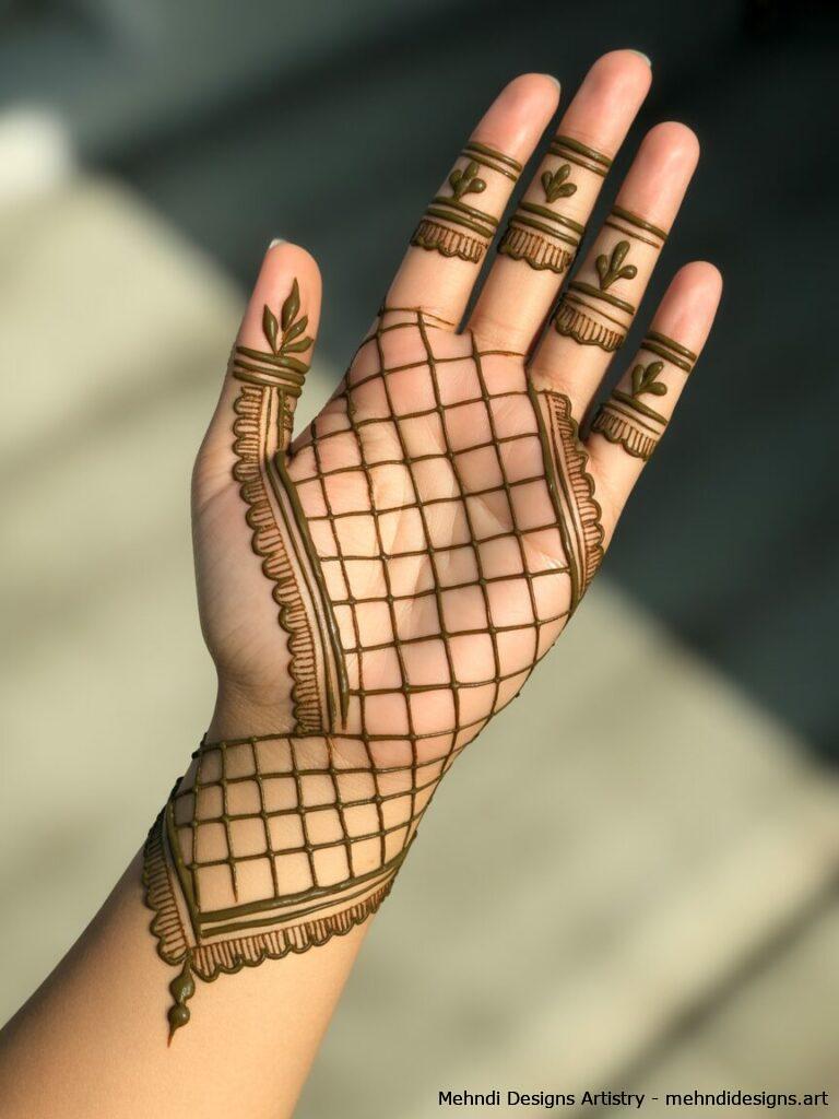 Grid and lace details 2