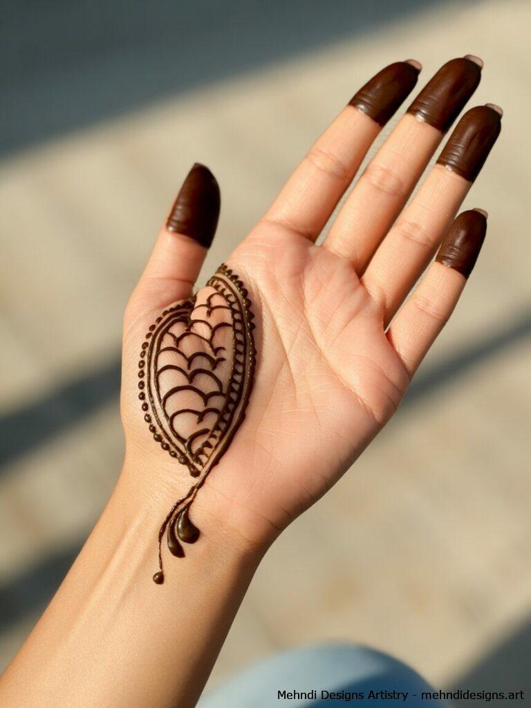 Half palm shapes 1
