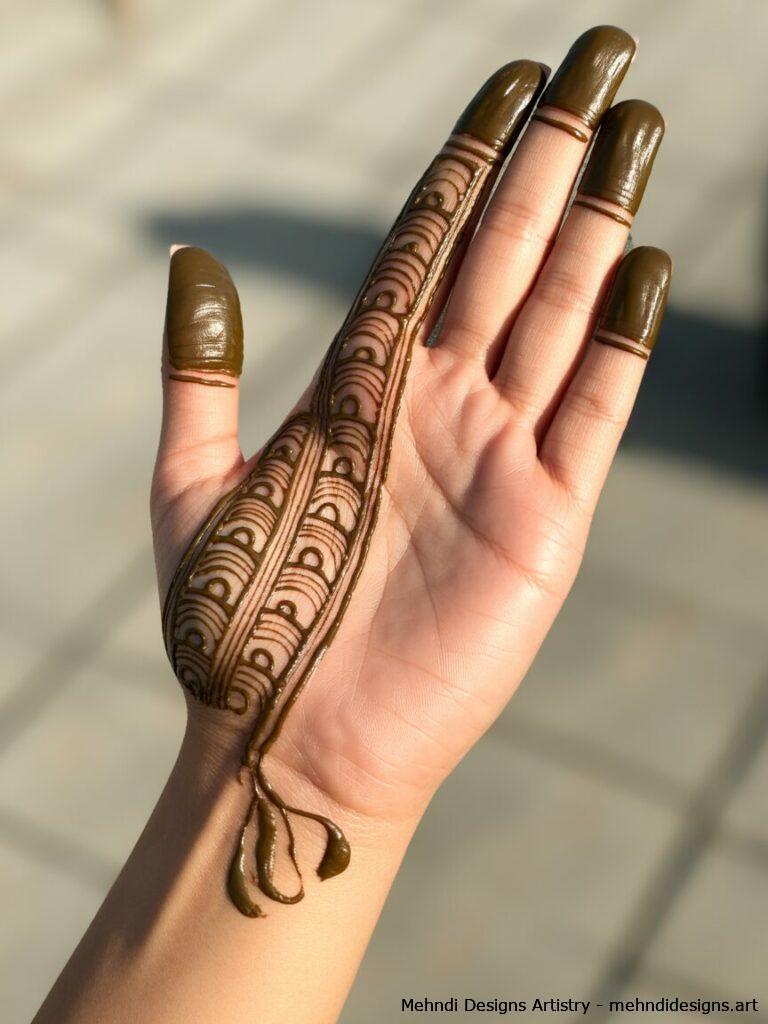 Half palm shapes 3