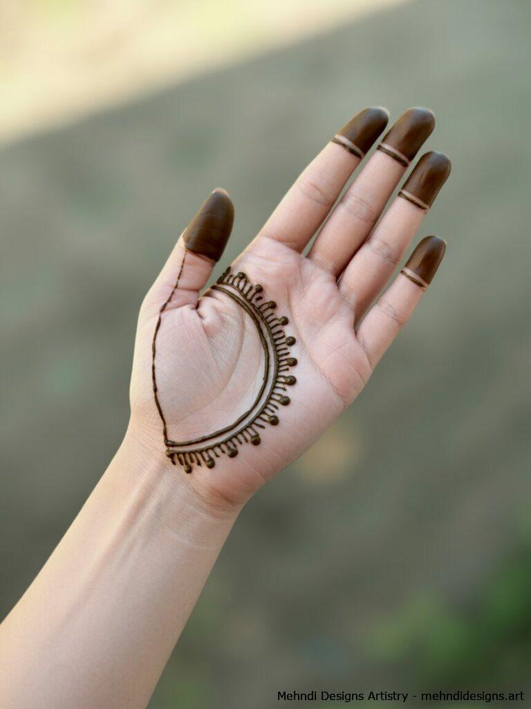 Half palm shapes 4