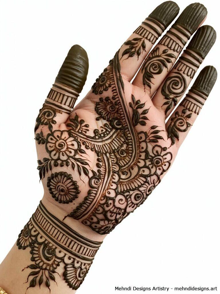 Intricate Full Hand Designs 3