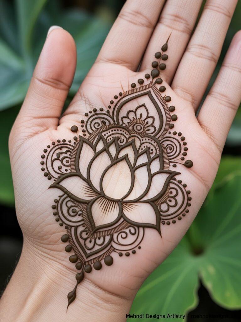 Lotus Mandala Design 1