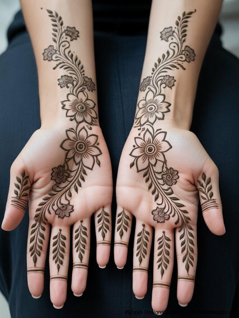 Lotus Vine Design 3