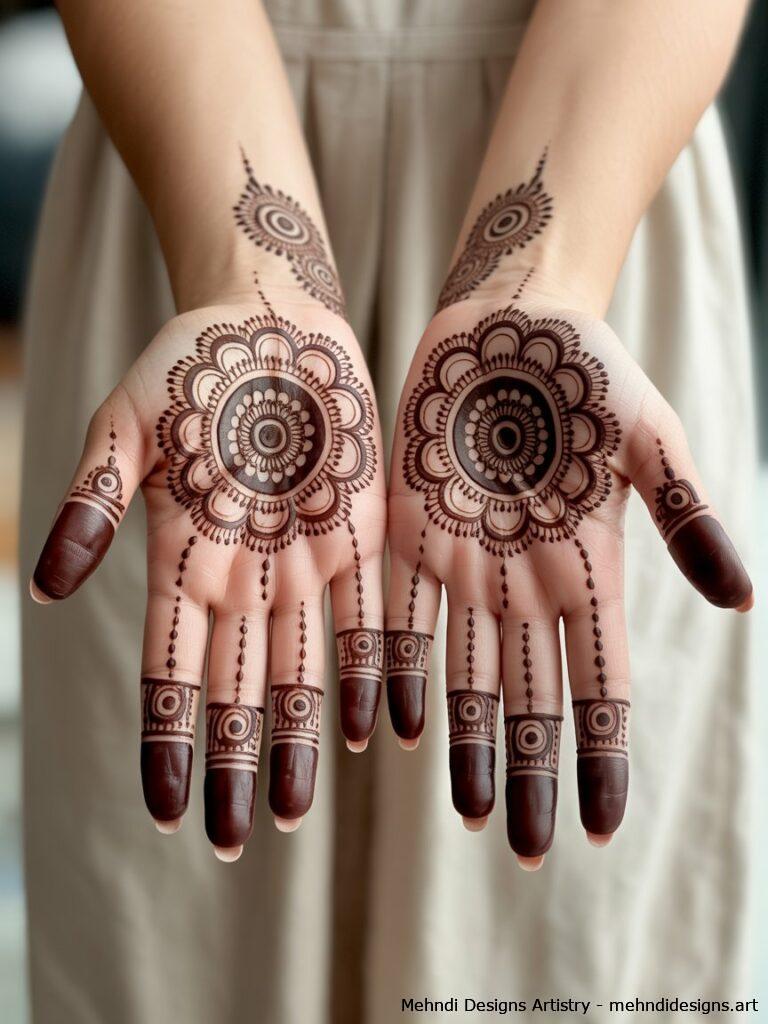 Mandala Mehndi Design 1