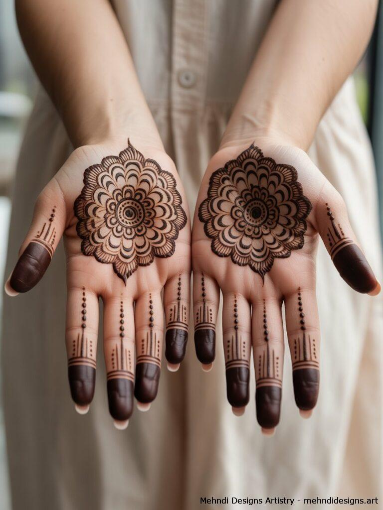 Mandala Mehndi Design 3