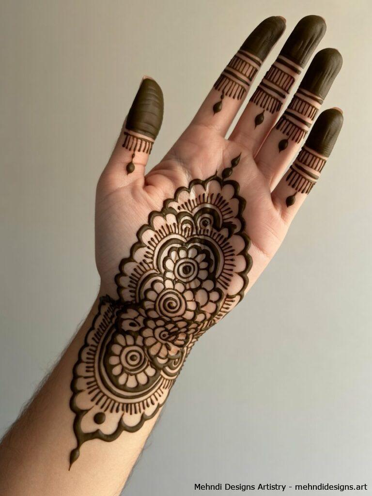 Mandala and Floral Fusion 3