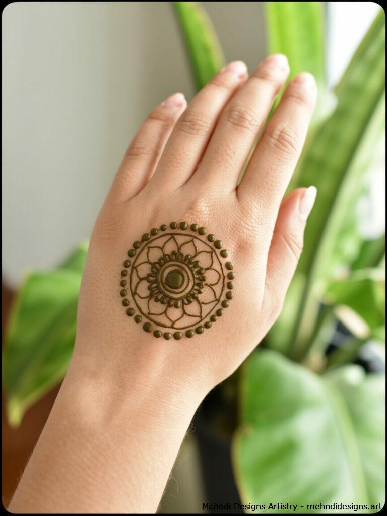 Mandala with borders 2