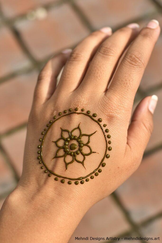 Mandala with borders 4