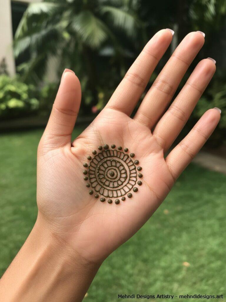 Mini mandala details 1