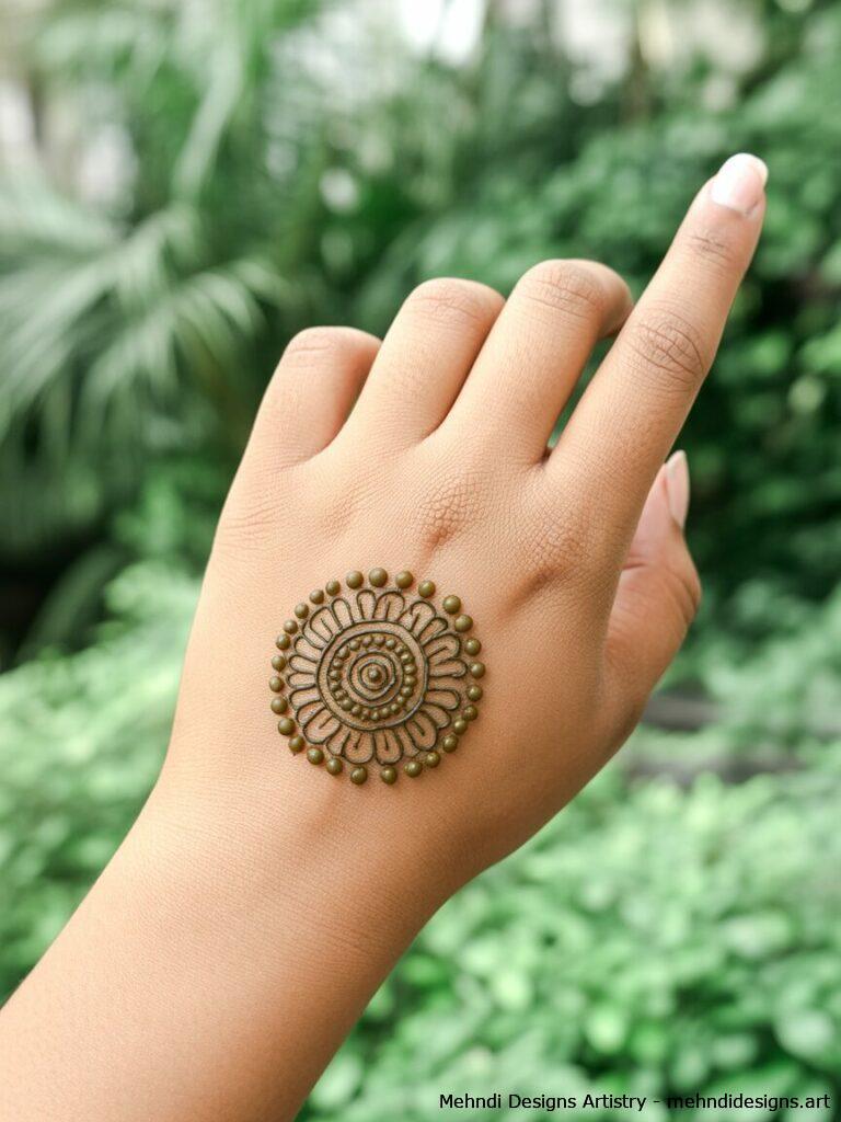 Mini mandala details 2