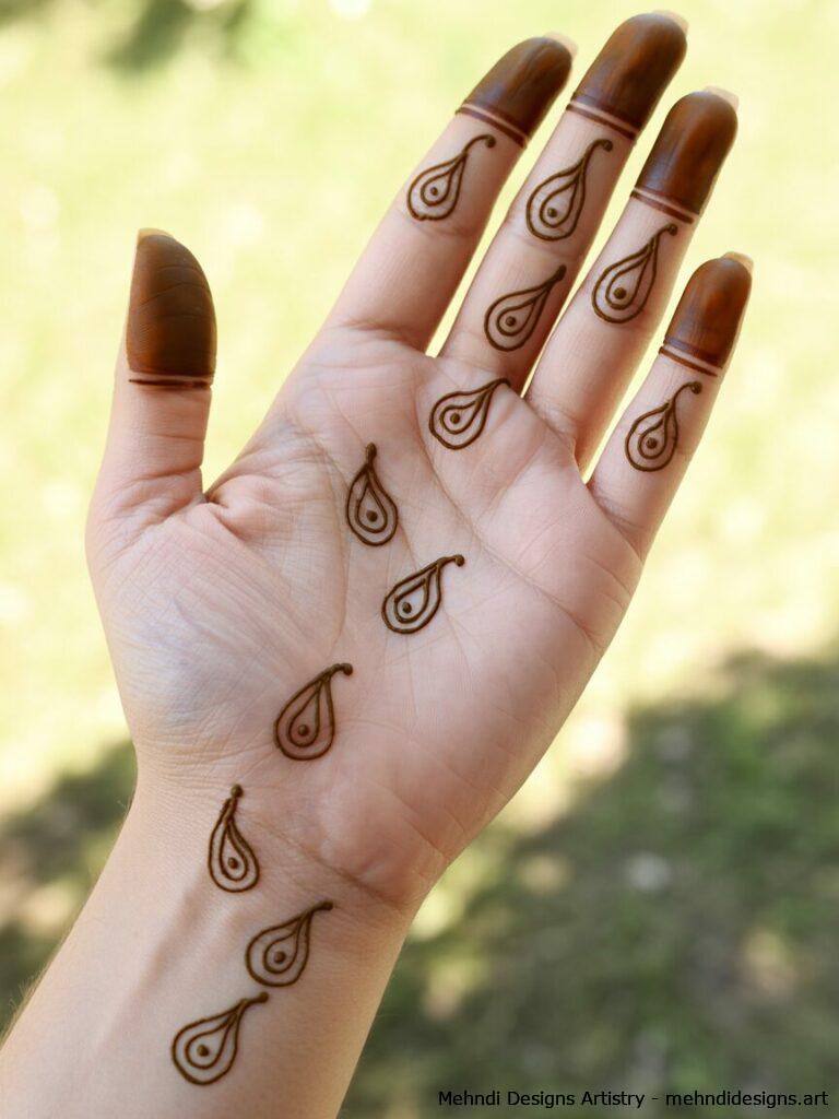 Minimal paisley paths 1