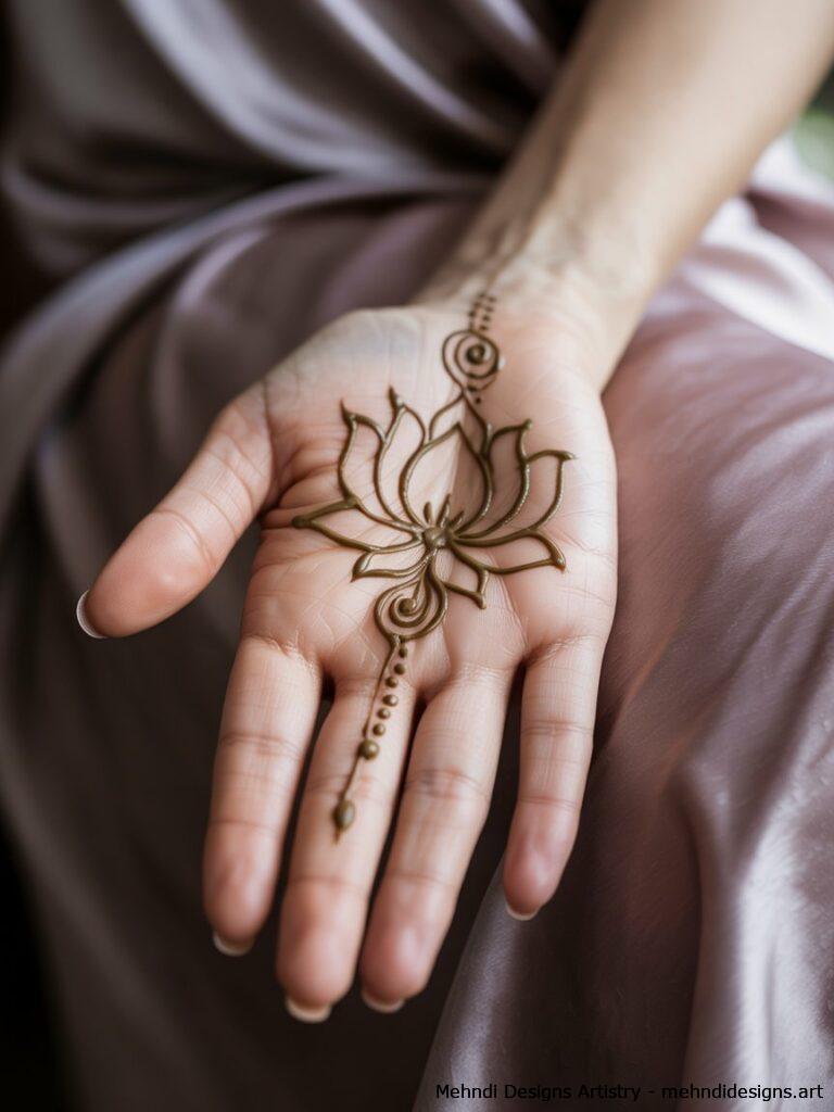 Minimalist Lotus Design 1