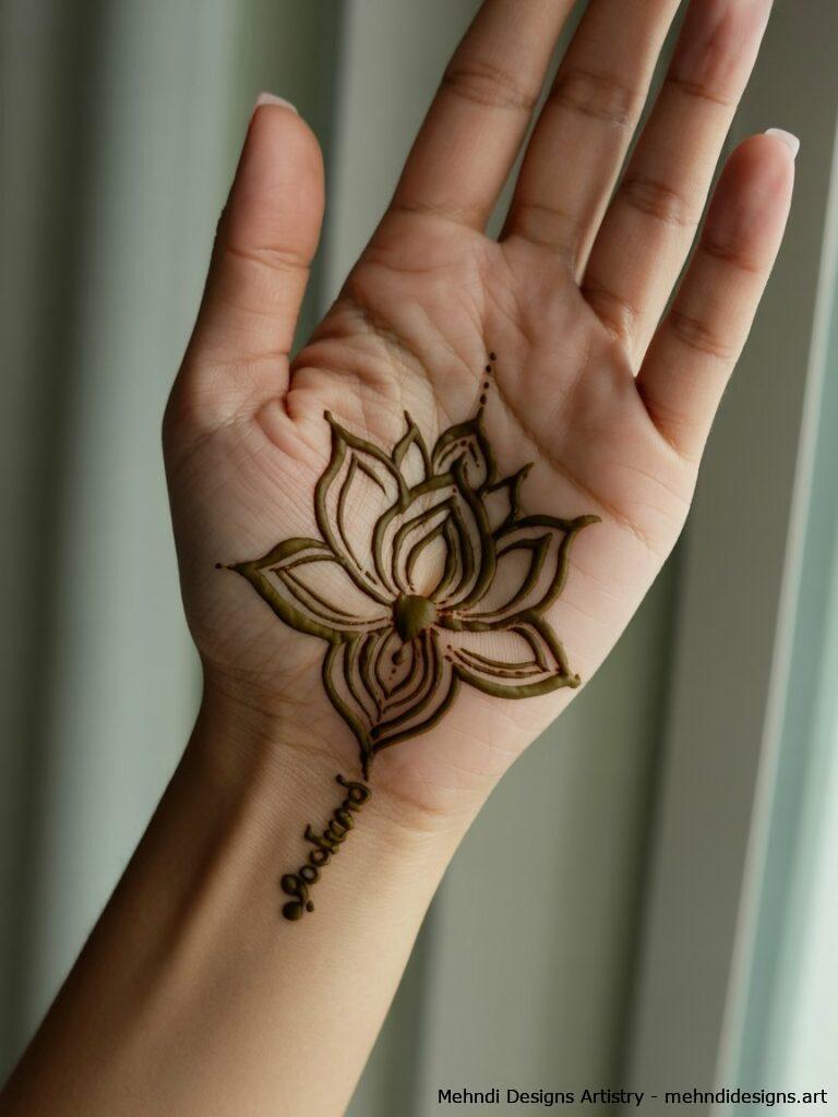 Minimalist Lotus Design 2
