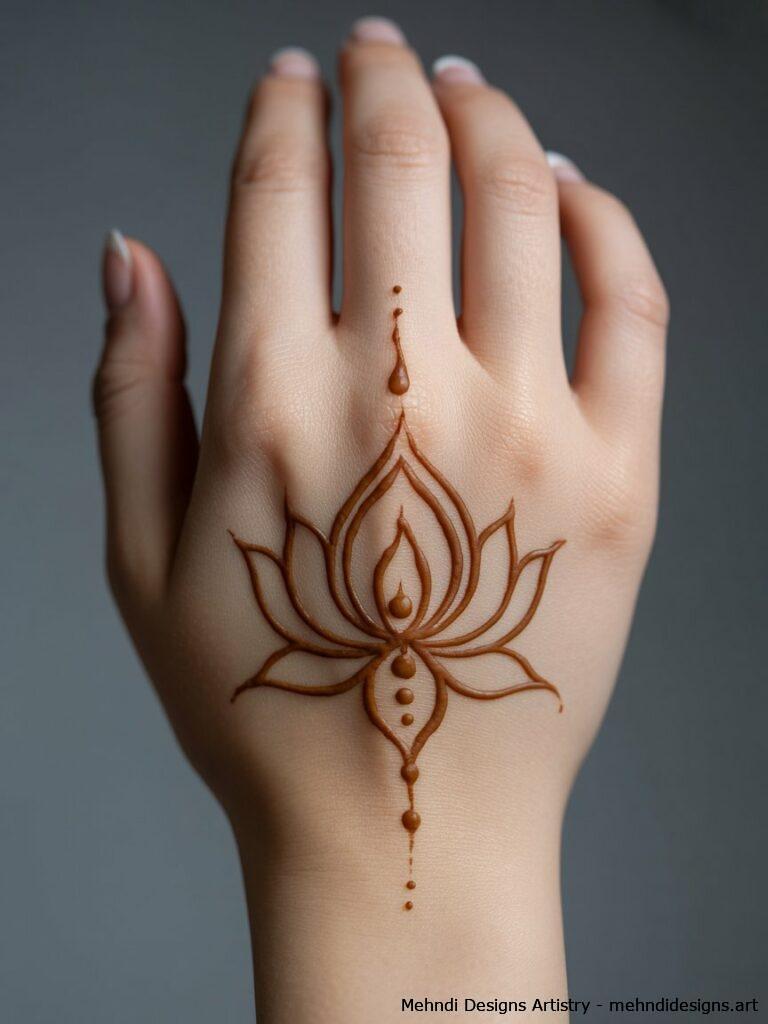 Minimalist Lotus Design 3