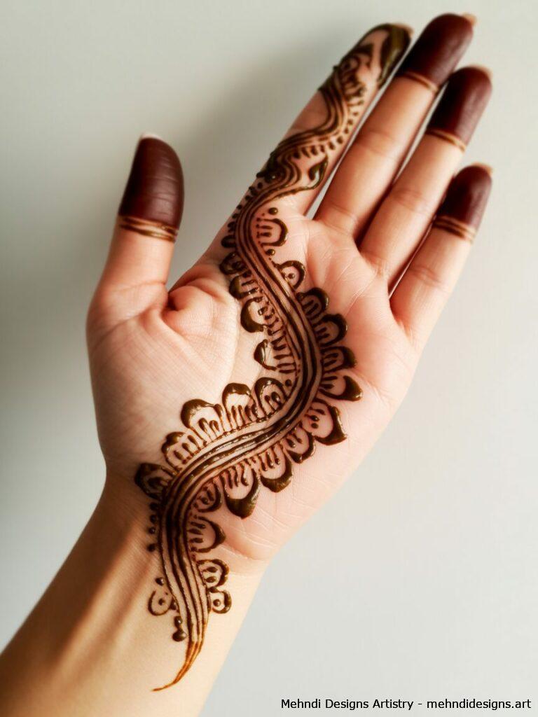 Pakistani Mehndi with Arabic Flow 3