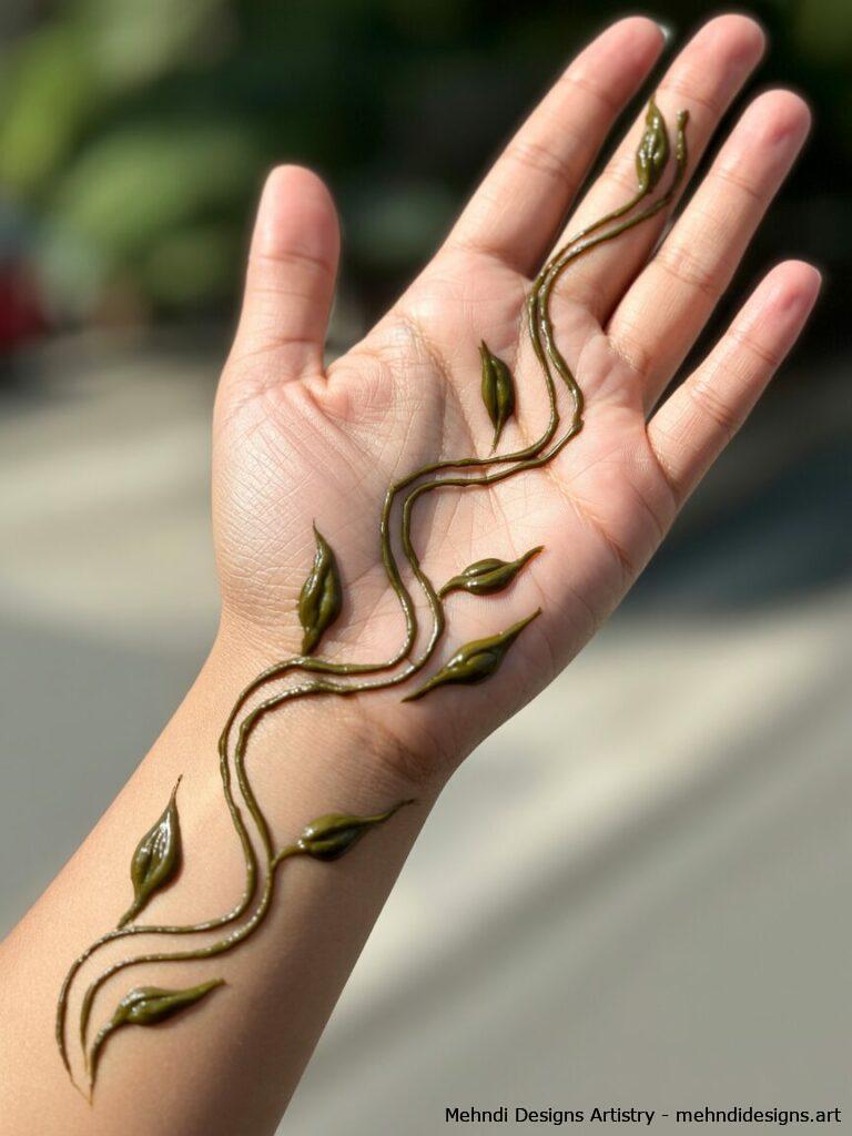 Quick curved strokes 1