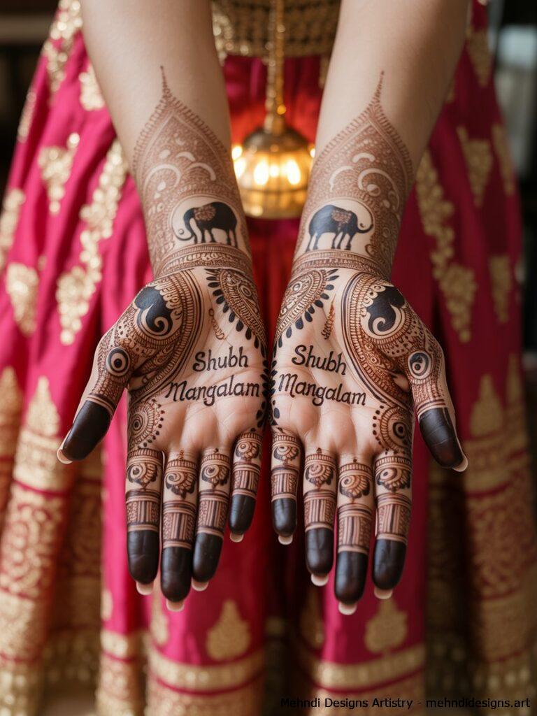 Rajasthani Full Hand Mehndi 2