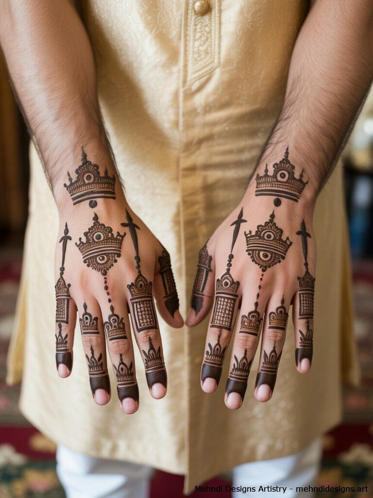 Regal motifs for groom 2