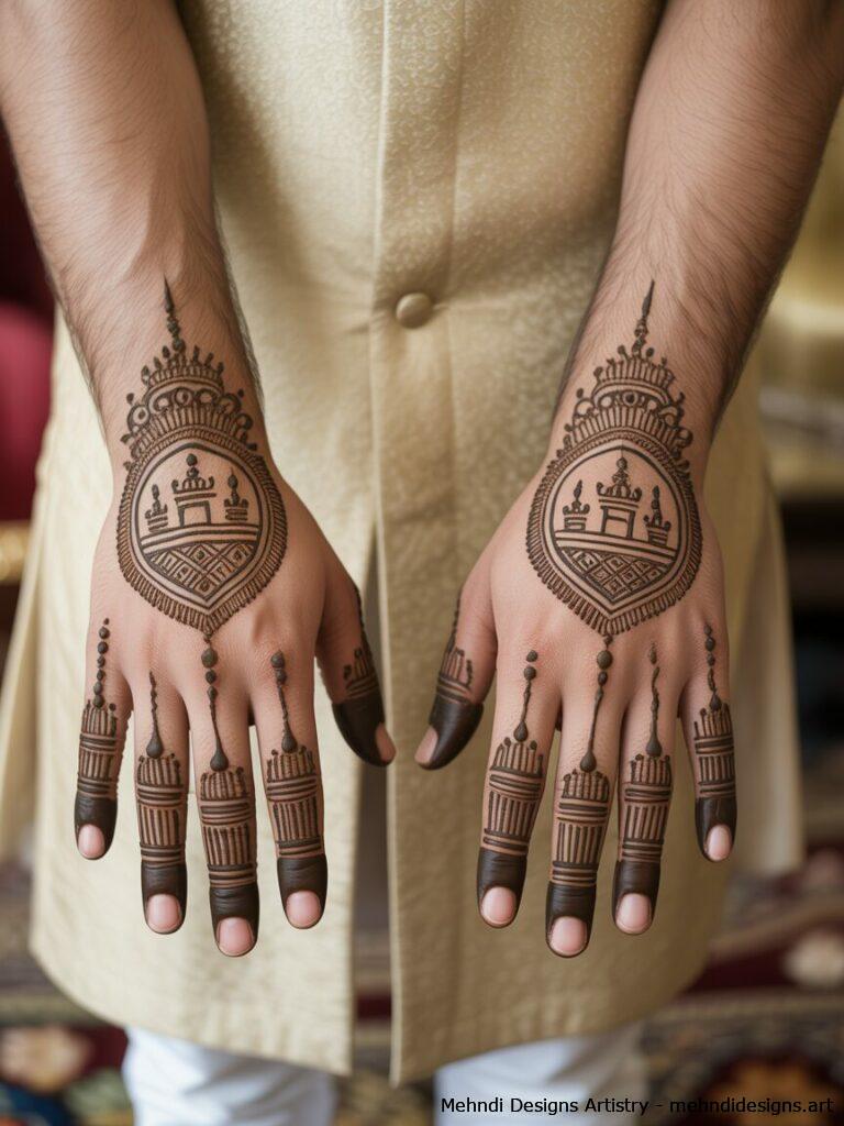 Regal motifs for groom 3