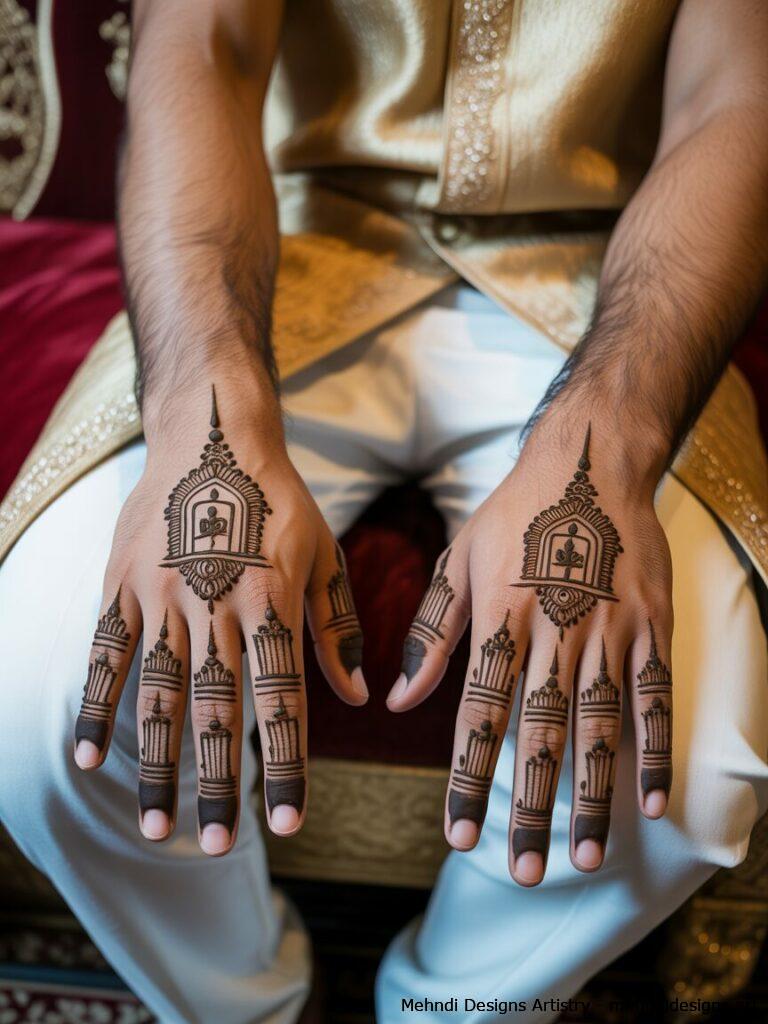 Regal motifs for groom 4