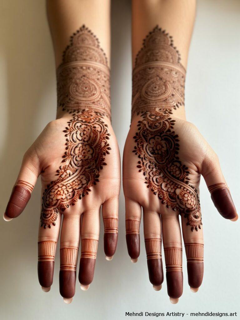 Traditional Pakistani Bridal Mehndi 2