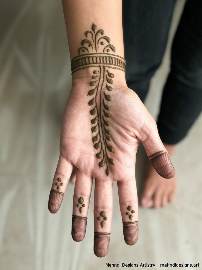 Wrist Focused Mehndi 1 1