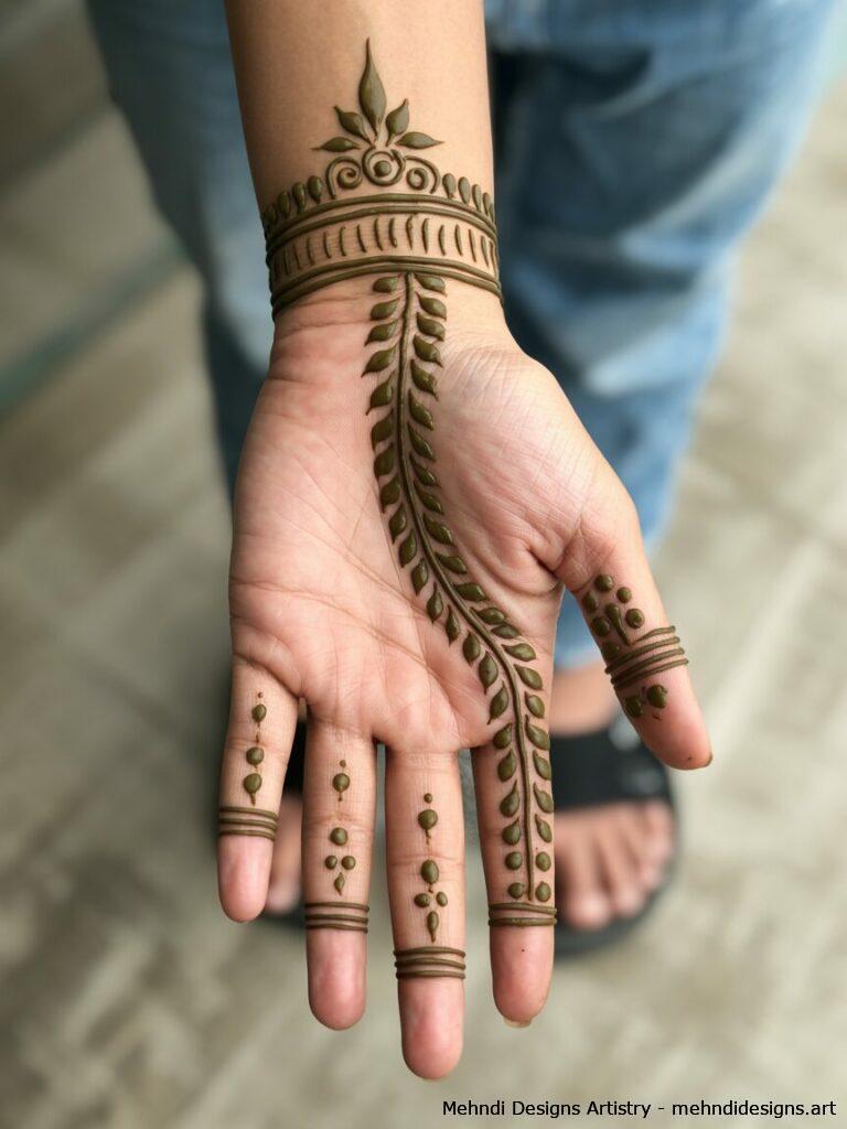 Wrist Focused Mehndi 2 1