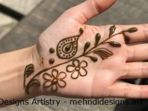 feature image Easy Arabic mehndi designs