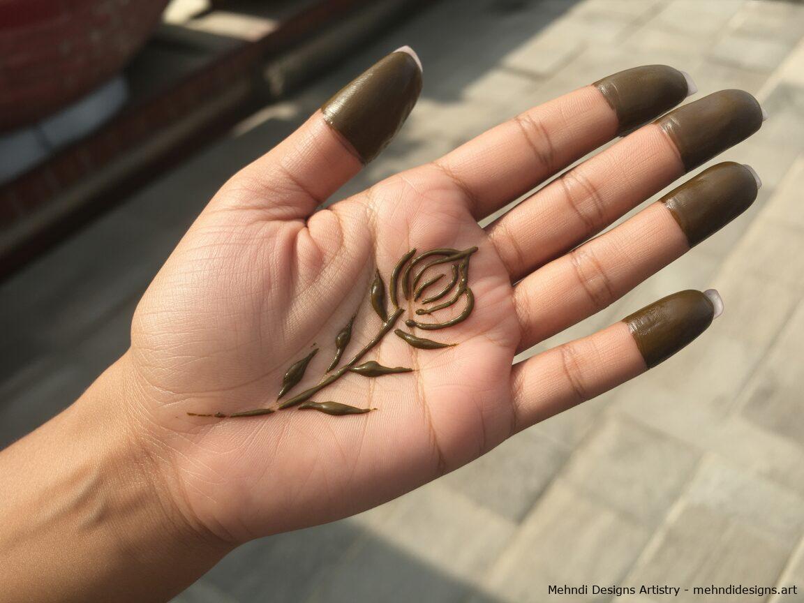  Front mehndi design easy and beautiful