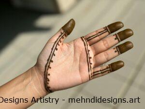 feature image simple mehndi design photo
