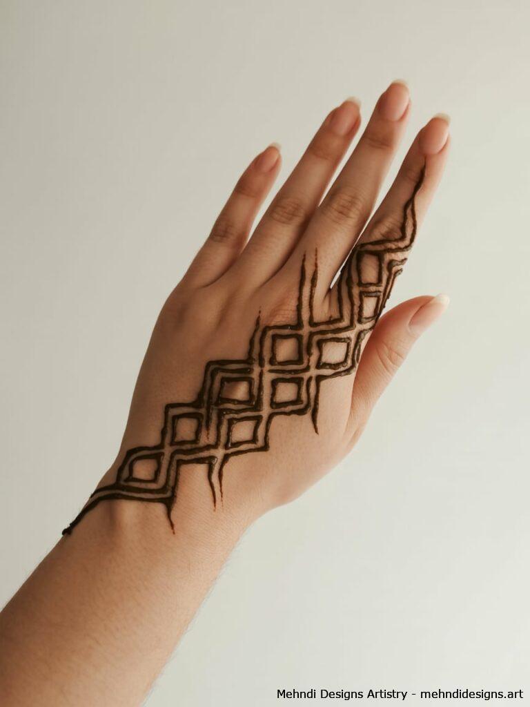 Abstract Geometric Lines 3