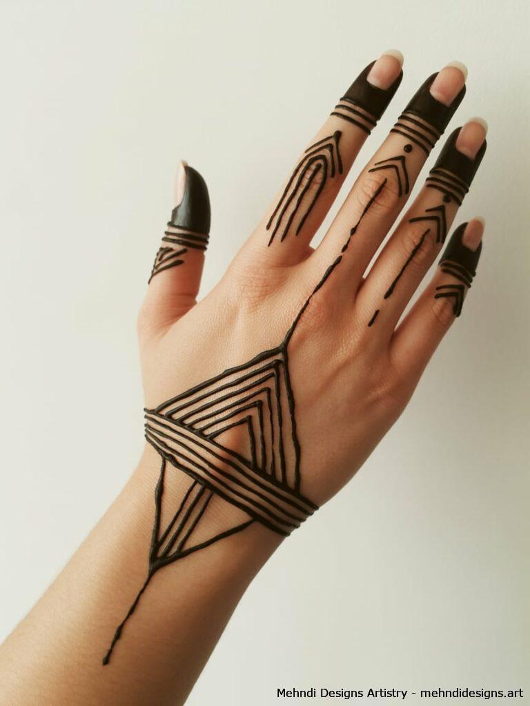 Abstract Geometric Lines 4