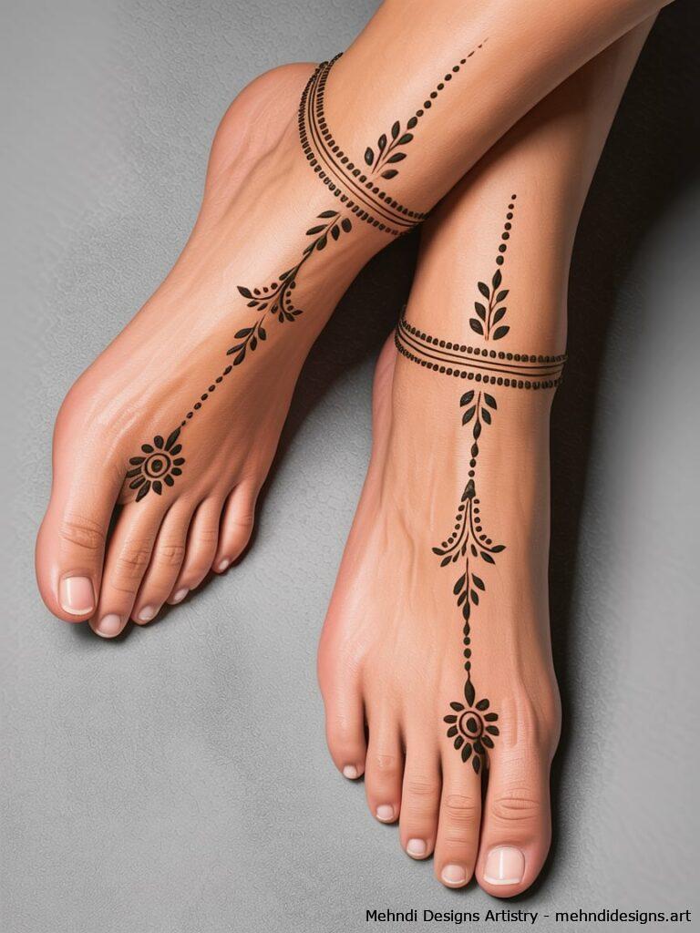 Anklet Inspired Design 4