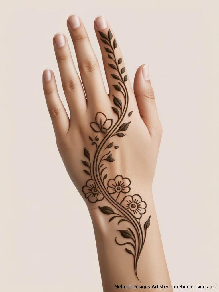 Arabic Floral Trail 1