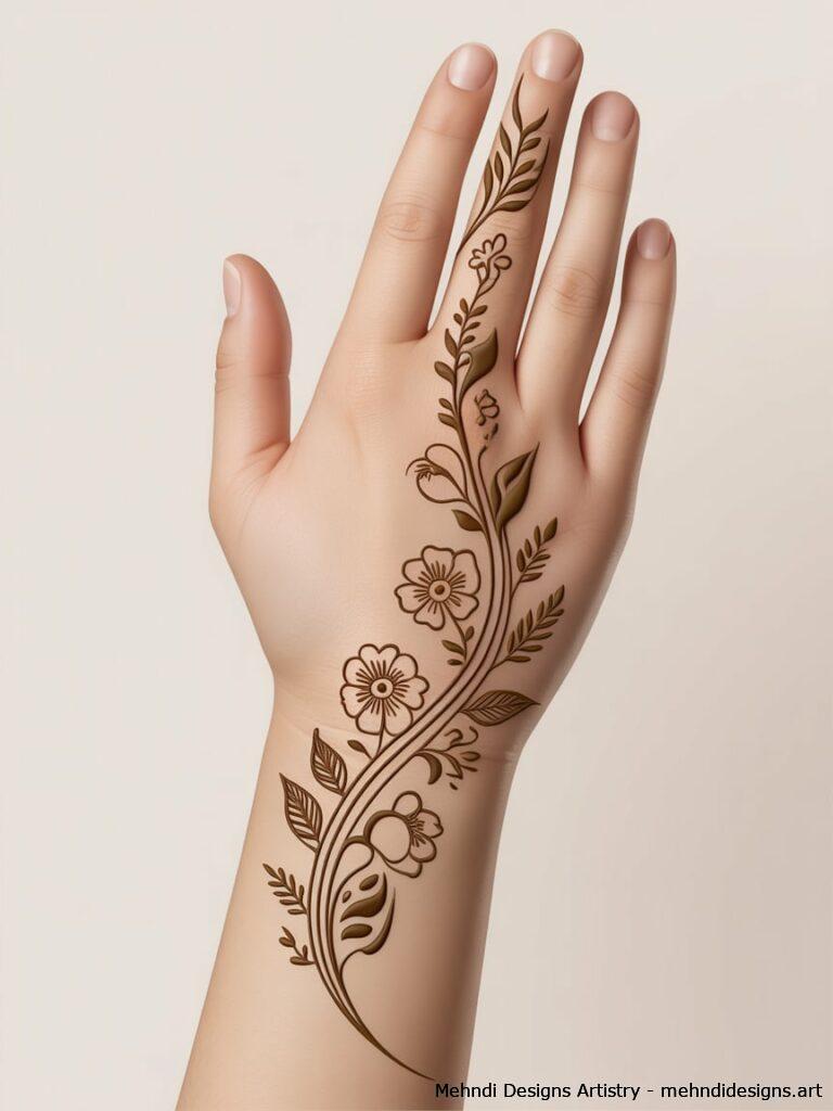 Arabic Floral Trail 2