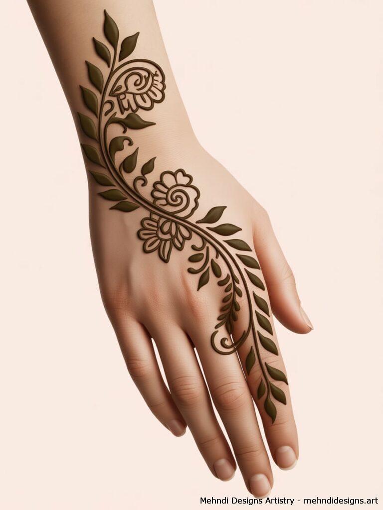 Arabic Floral Trail 4