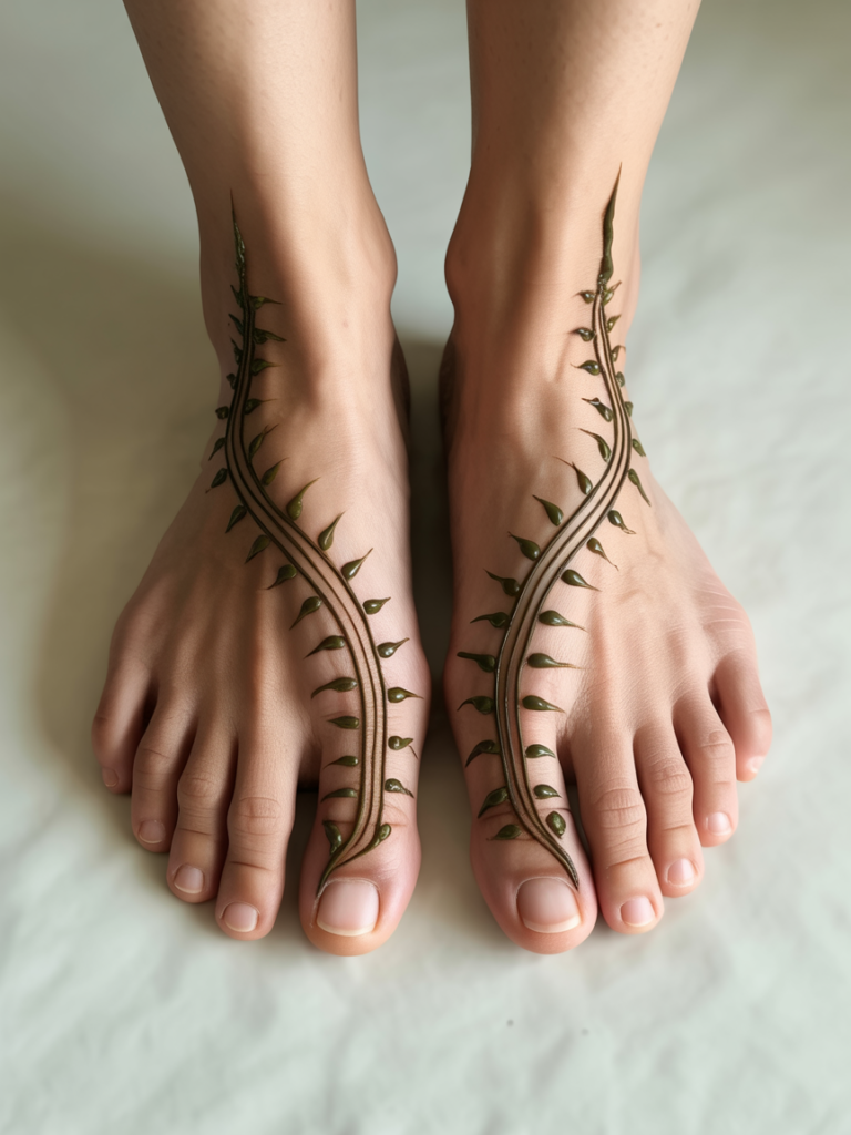 Arabic Inspired Side Vines 4