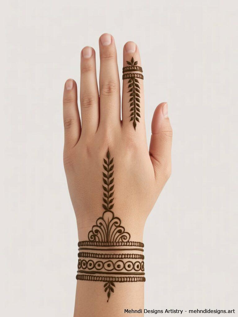 Back Hand Finger Chain 1