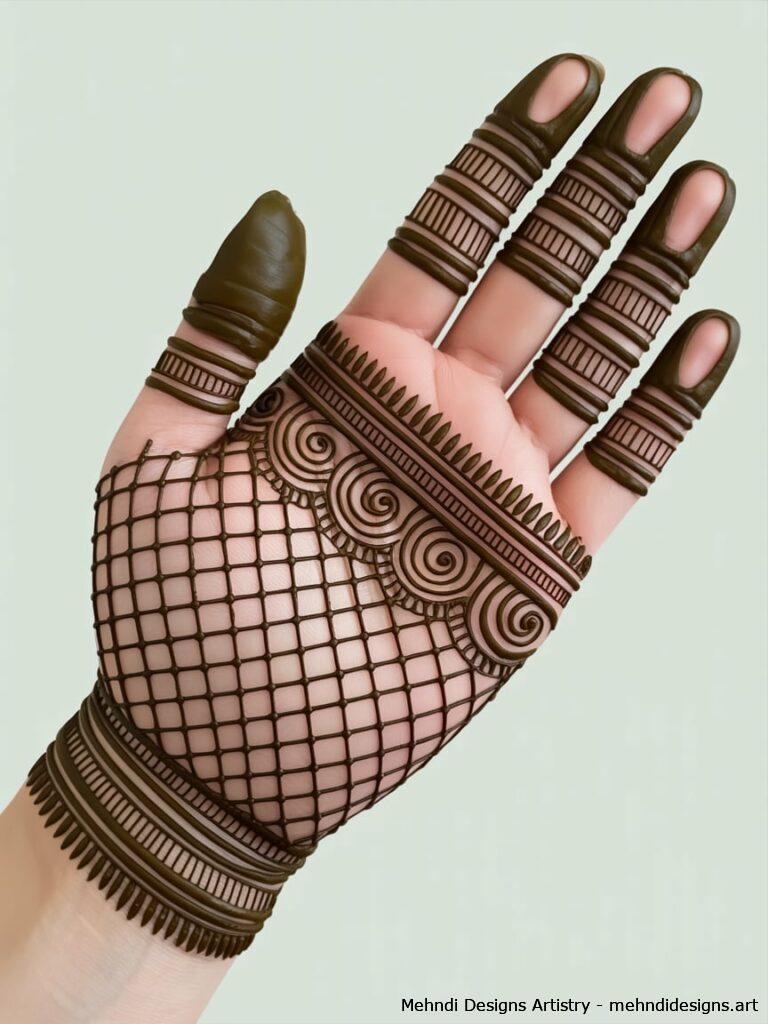 Basic Jaali Net Pattern 4