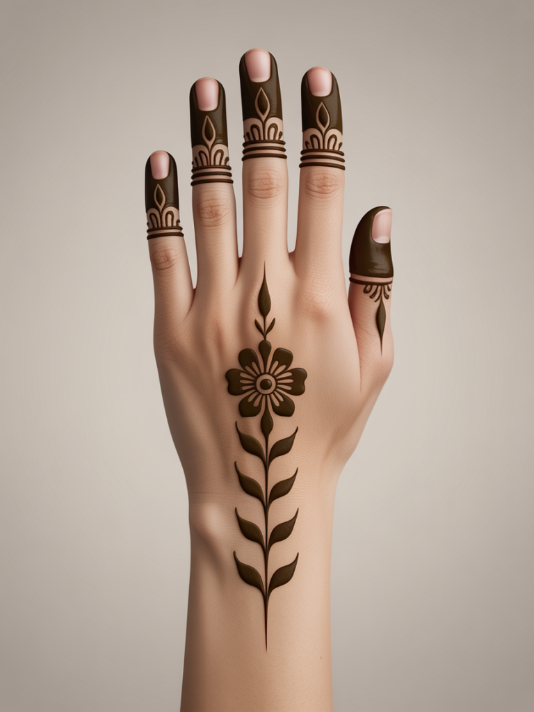 Bold Flower Accent 1