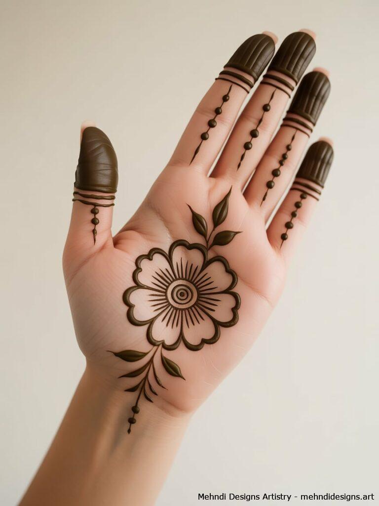 Bold Flower Accent 4