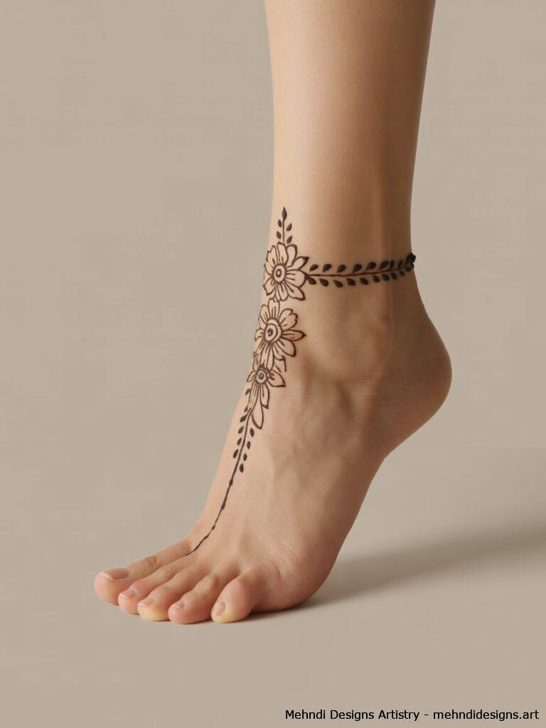 Bracelet Inspired Ankle Design 2