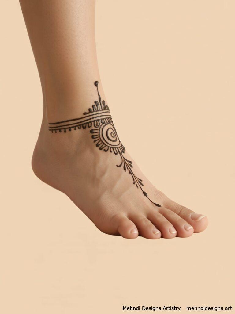 Bracelet Inspired Ankle Design 3