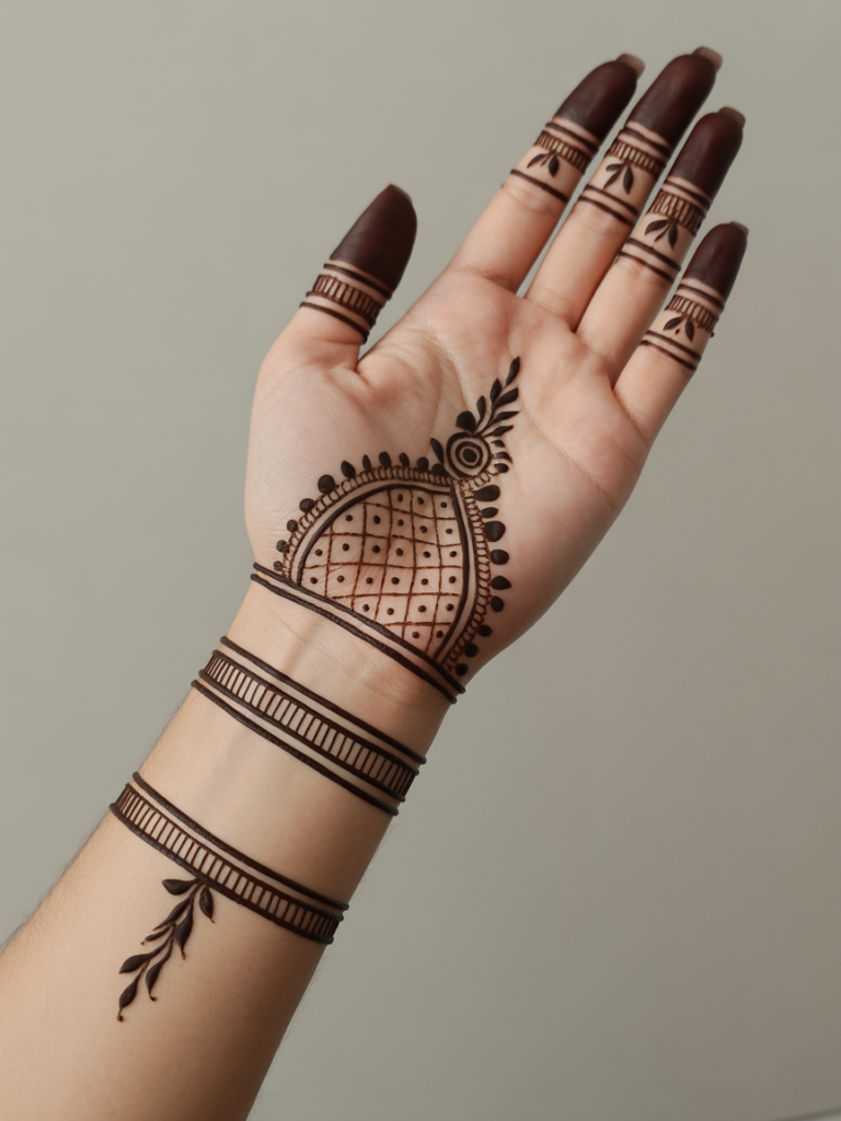 Bracelet Inspired Mehndi 2