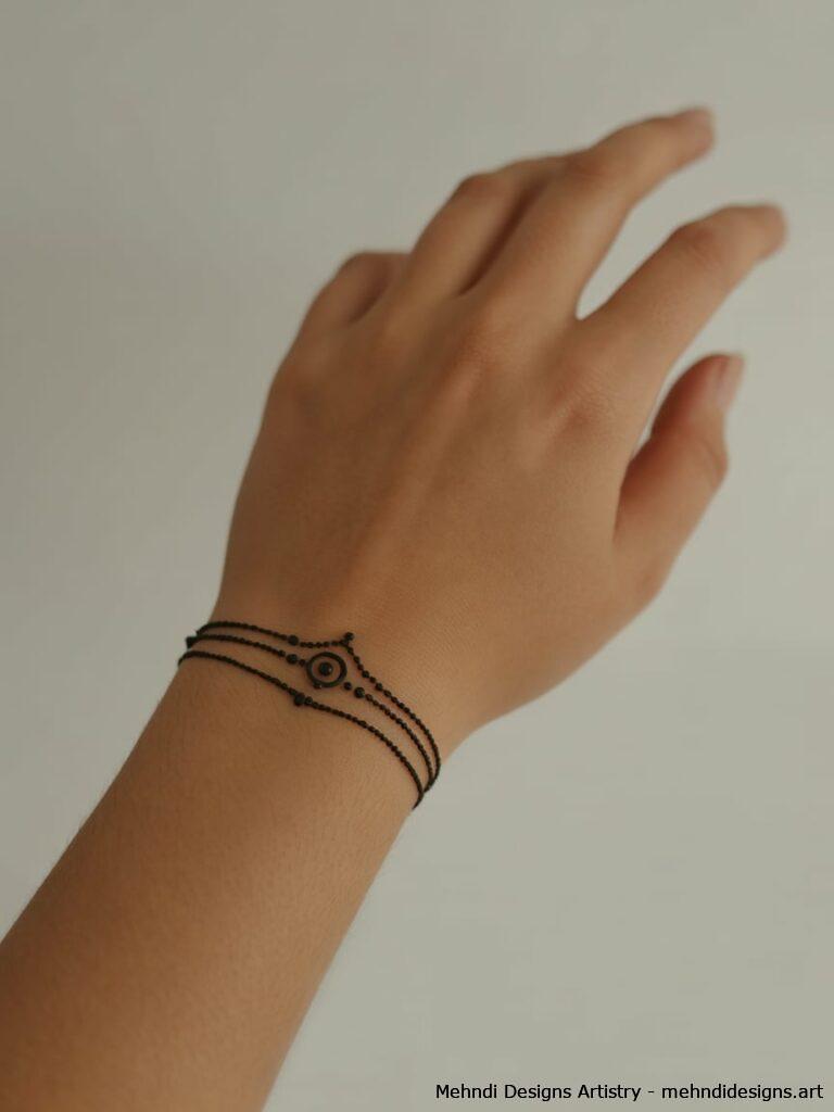 Bracelet Inspired Mehndi 3 1