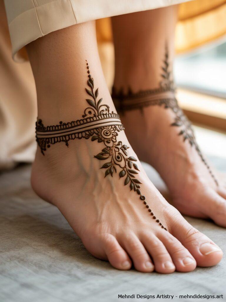 Bracelet Style Mehndi 4