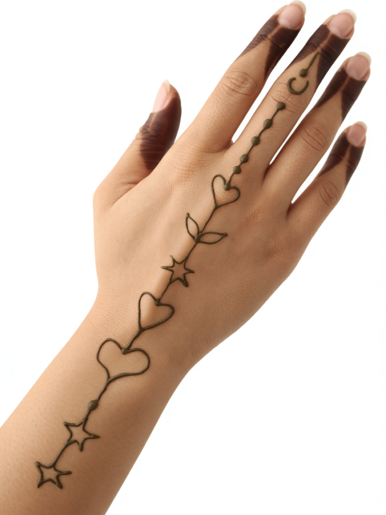 Cute Symbols Hearts Moons Stars 2