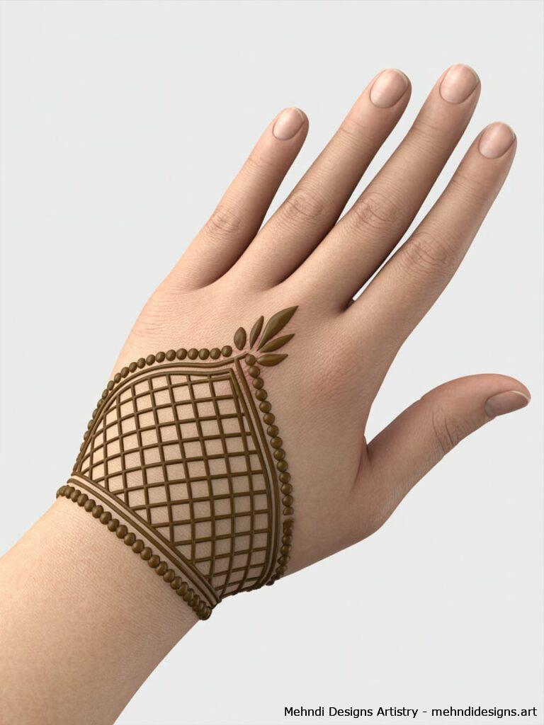 Half Jaali Net Pattern 2