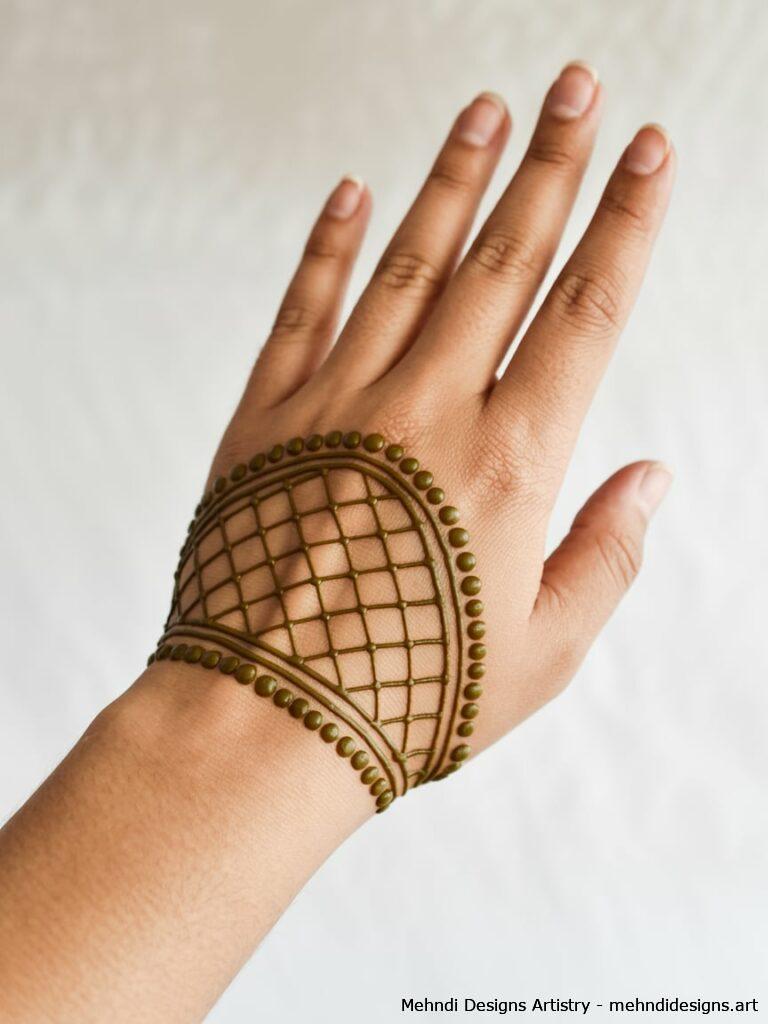 Half Jaali Net Pattern 3